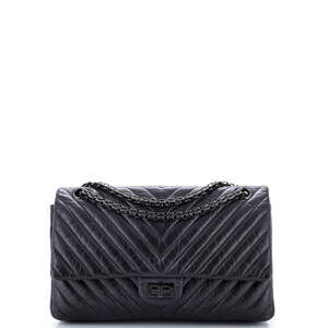 Chanel So Black Reissue 2.55 Flap Bag #234002C40B